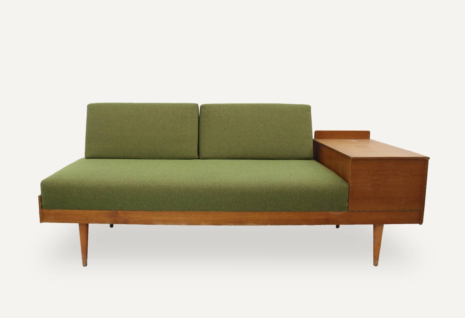 reupholstery danish mid century modern hide a bed