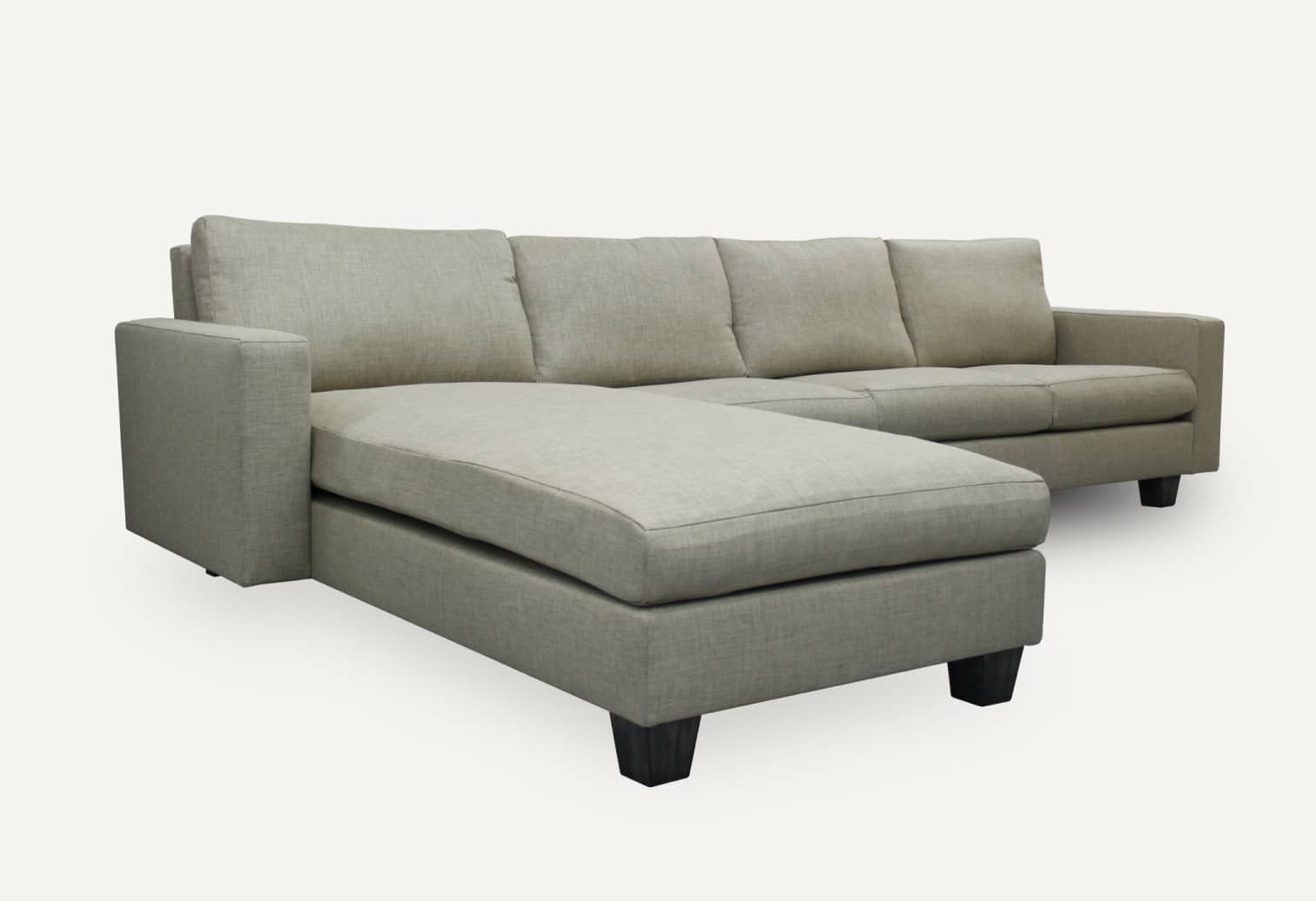 sofa modulaire avec chaise longue sur mesure
