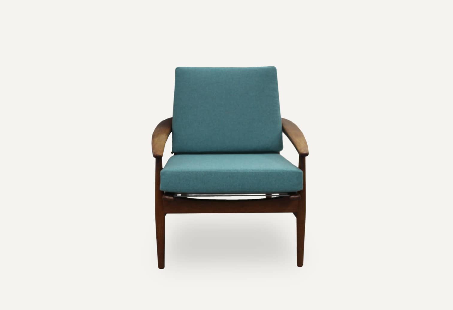 reupholstery danish mid century armchair