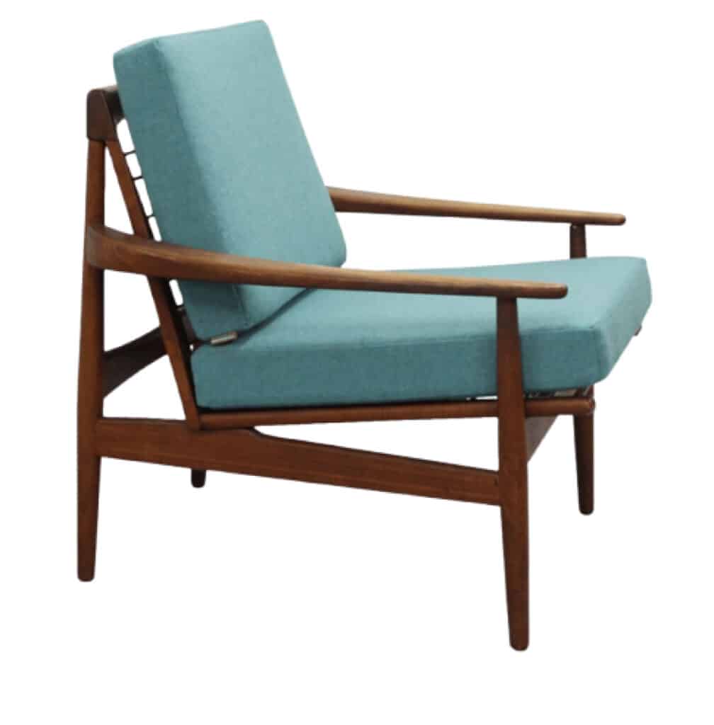 Services de rembourrage, fauteuil scandinave
